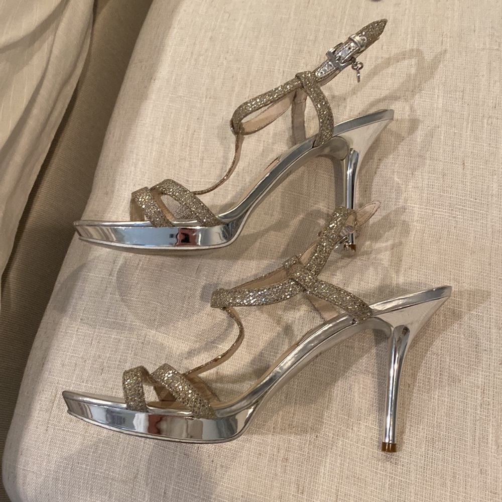 Michael Michael Kors Metallic platform sandals
